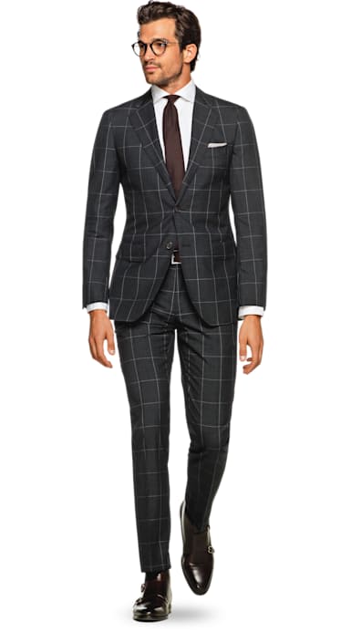 Lazio Grey Check