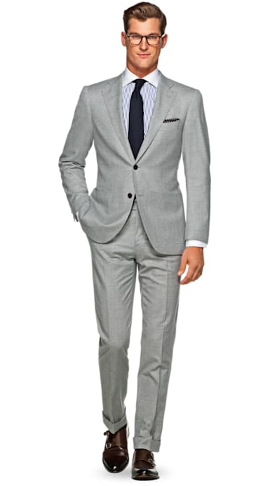 Jort Light Grey Plain