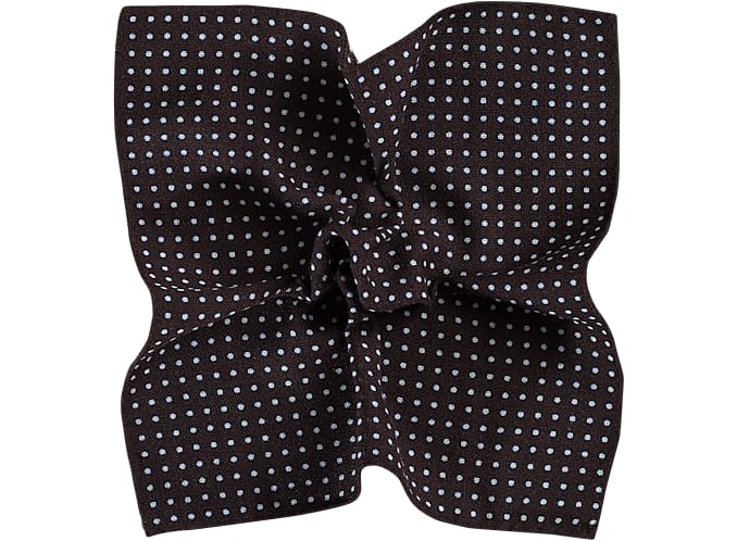 Brown Pocket Square