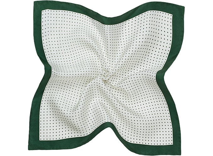 Green Pocket Square