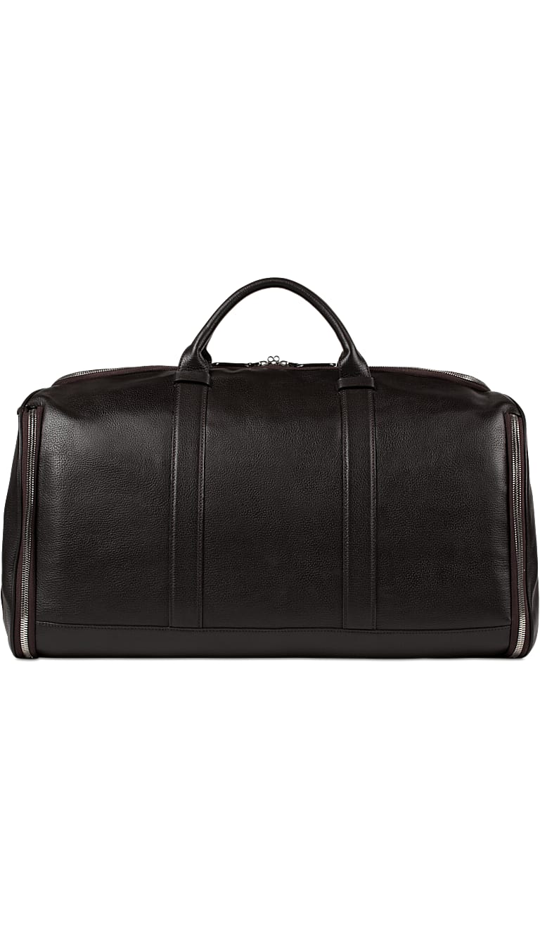 Dark Brown Holdall Suit Carrier Bag17120 Suitsupply Online Store