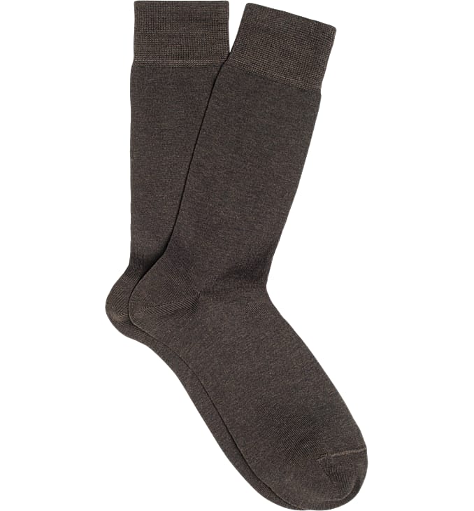 Brown Regular Socks