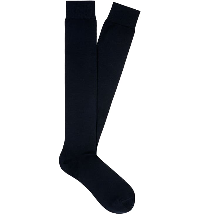 Blue Knee high Socks