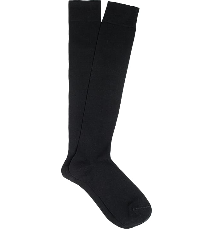 Black Knee high Socks