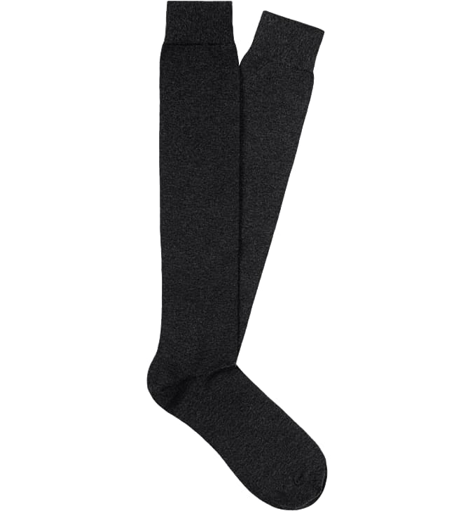 Dark Grey Knee high Socks
