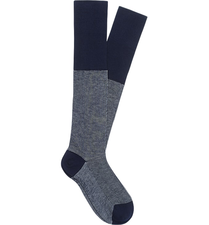 Blue Knee high Socks