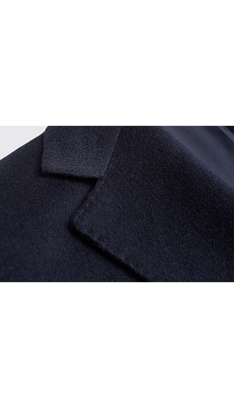 Navy Overcoat J452i | Suitsupply Online Store