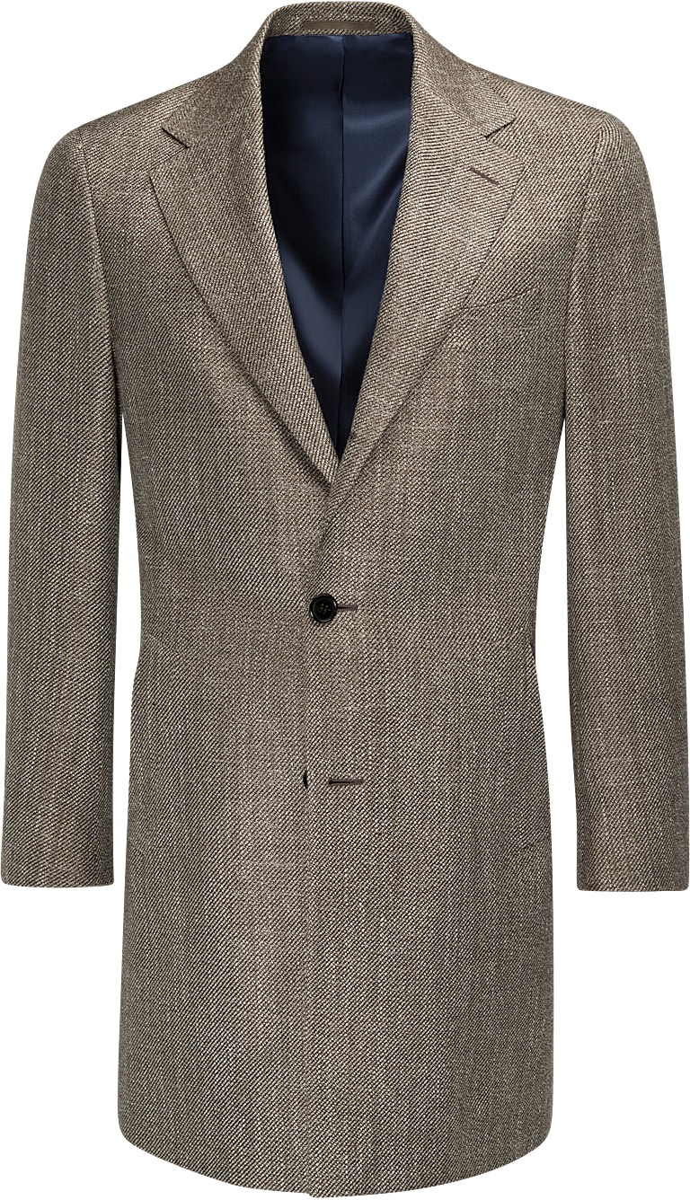 Brown Overcoat J496 | Suitsupply Online Store