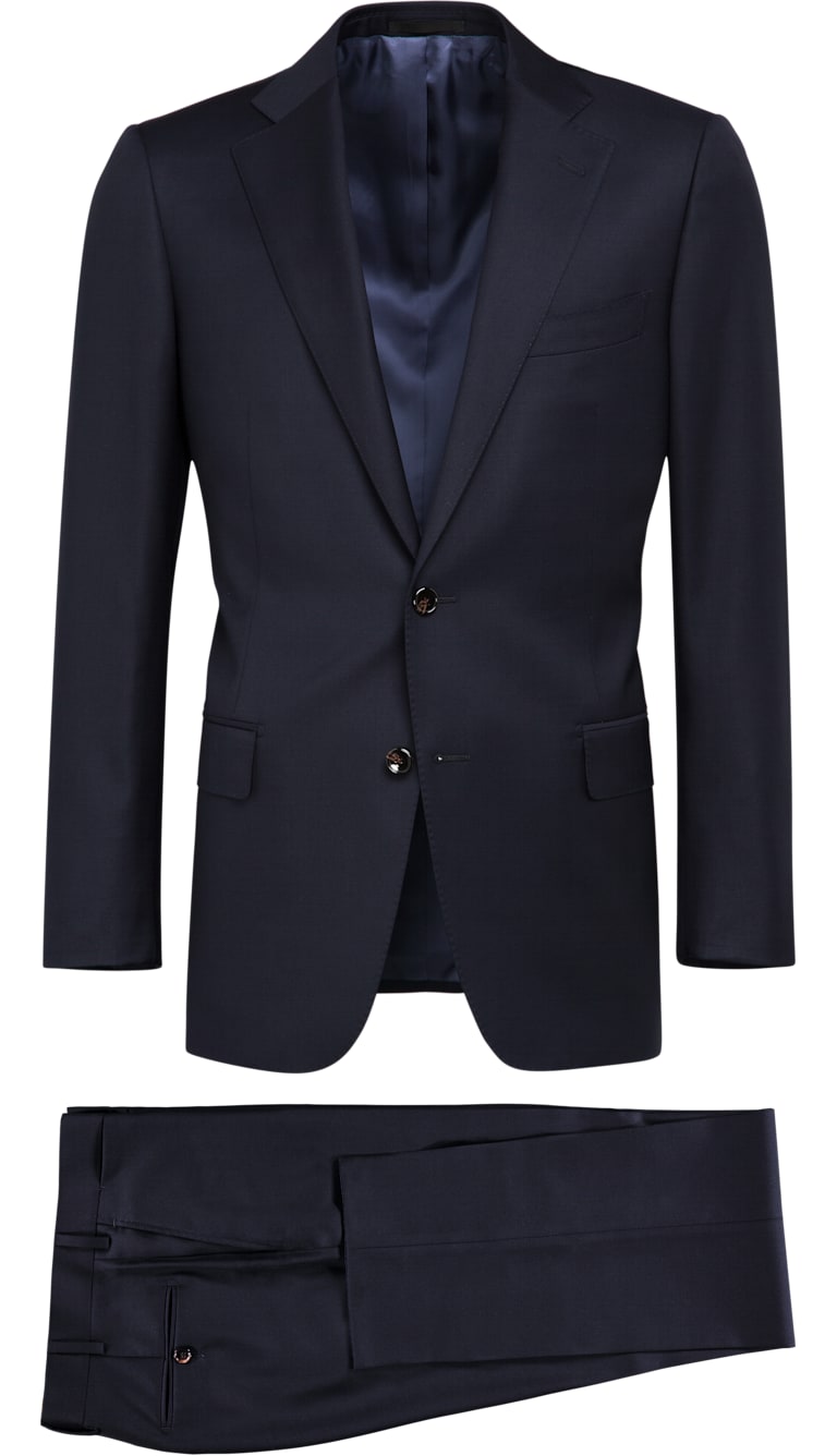 Suit Navy Plain Lazio P2529li | Suitsupply Online Store