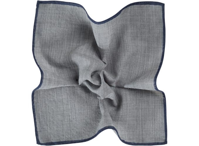 Navy Pocket Square