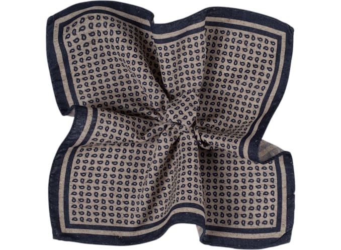 Pocket Square Light Brown