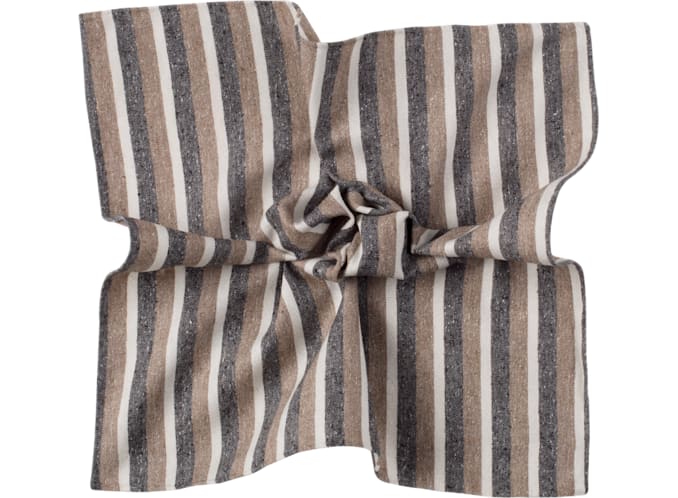 Brown Pocket Square