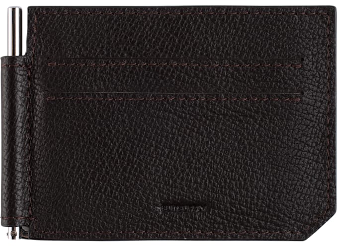 Dark Brown Money Clip