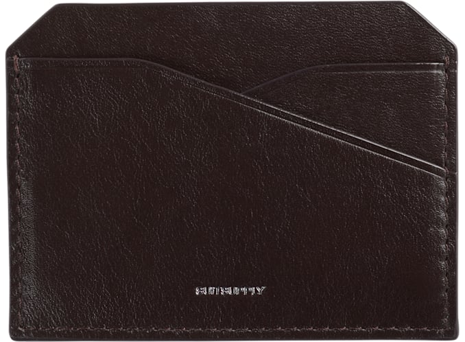 Dark Brown Card Holder