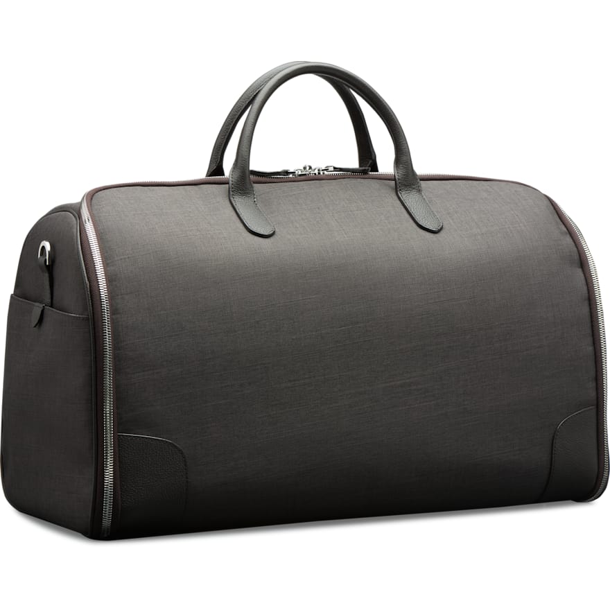 Dark Brown Holdall Suit Carrier