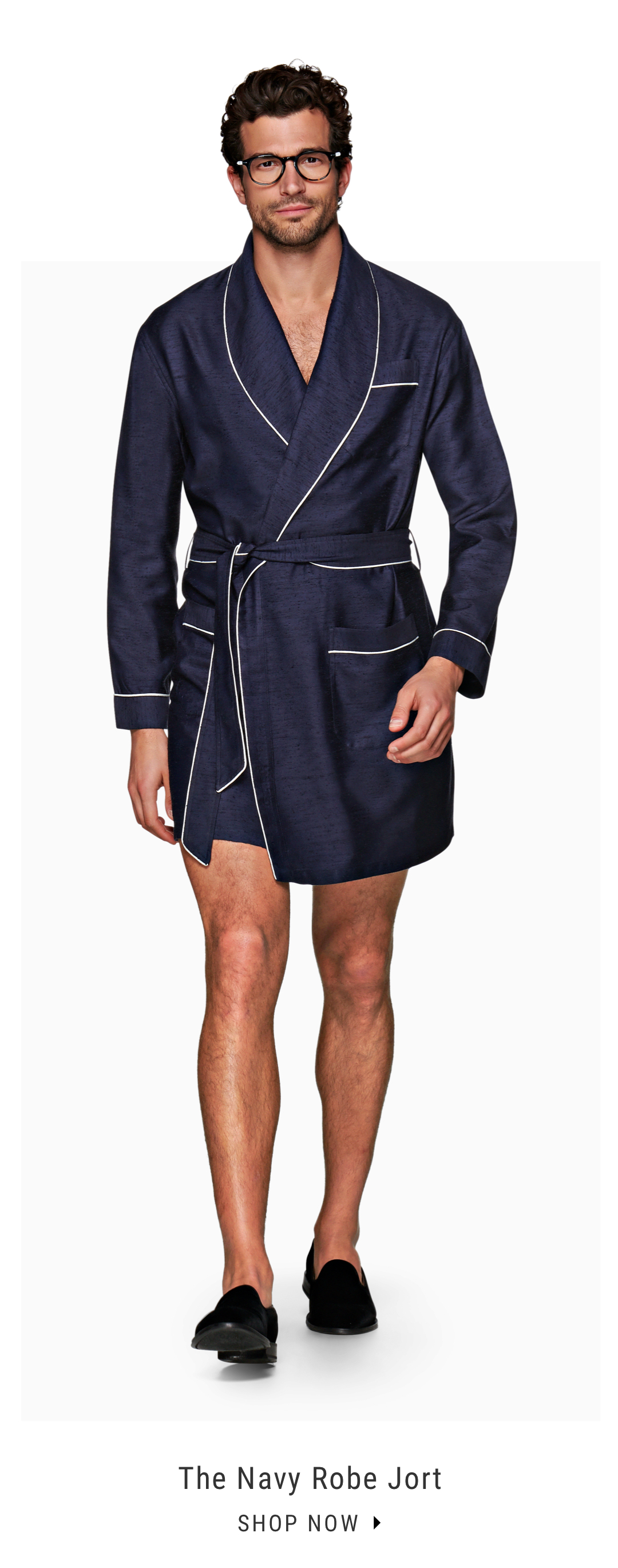 The Navy Robe Jort | Shop Now