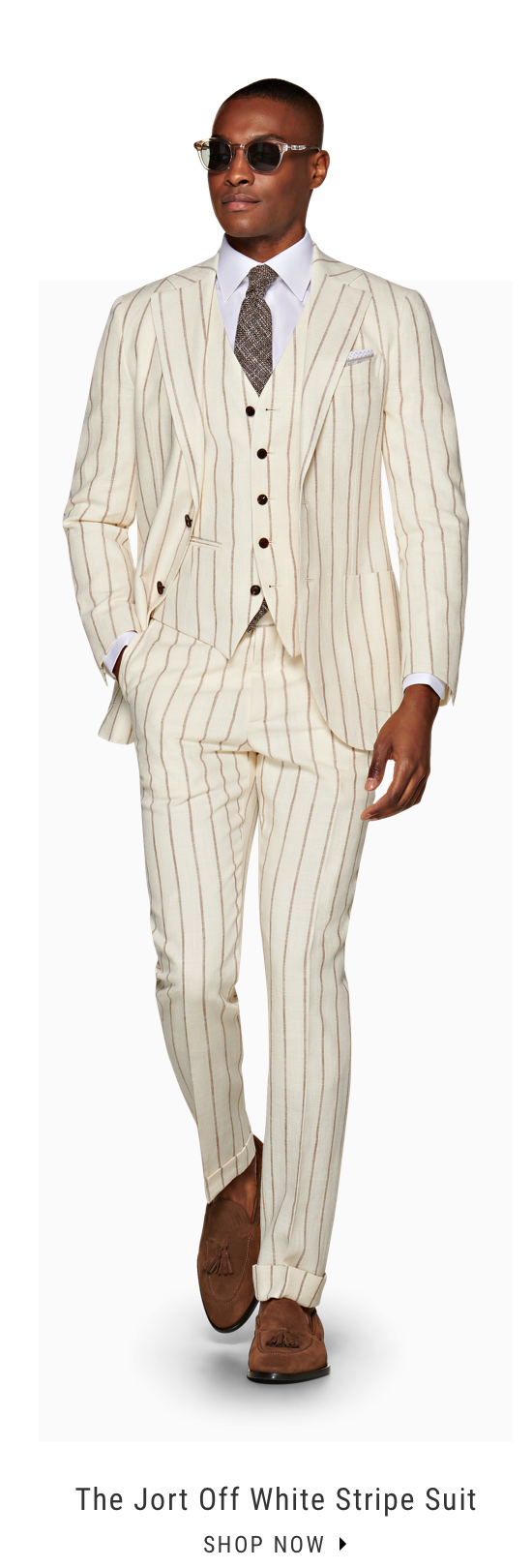 The Jort Off White Suit | Shop Now