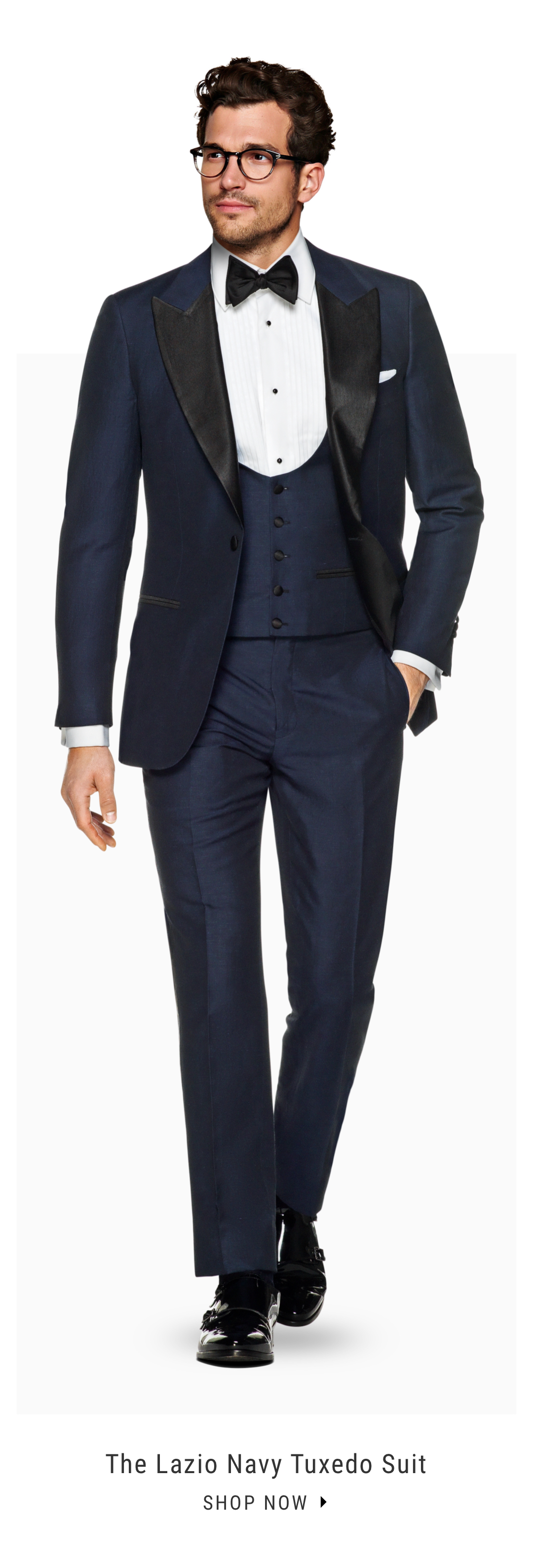The Lazio Navy Tuxedo Suit