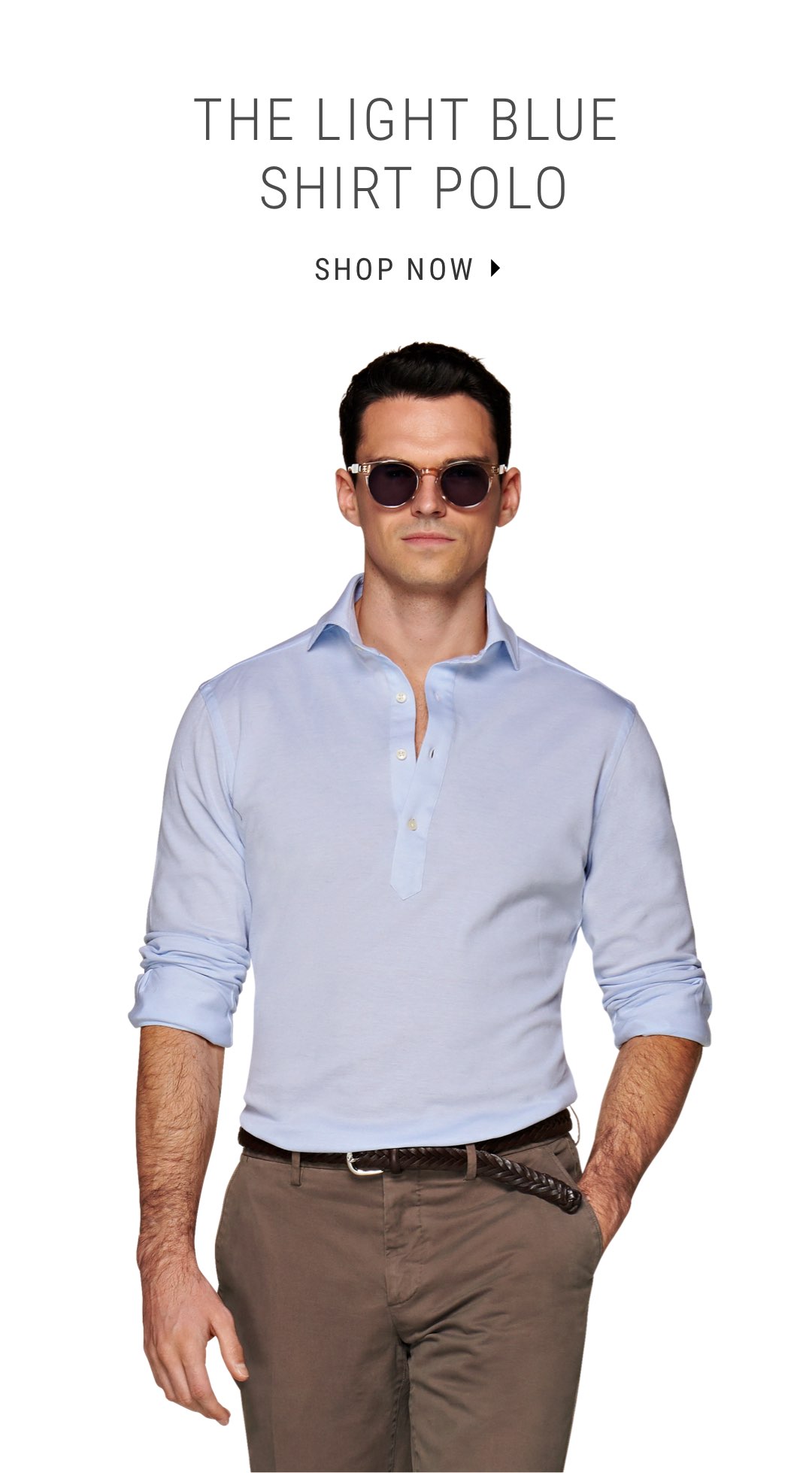 The Light Blue Shirt Polo | Shop Now