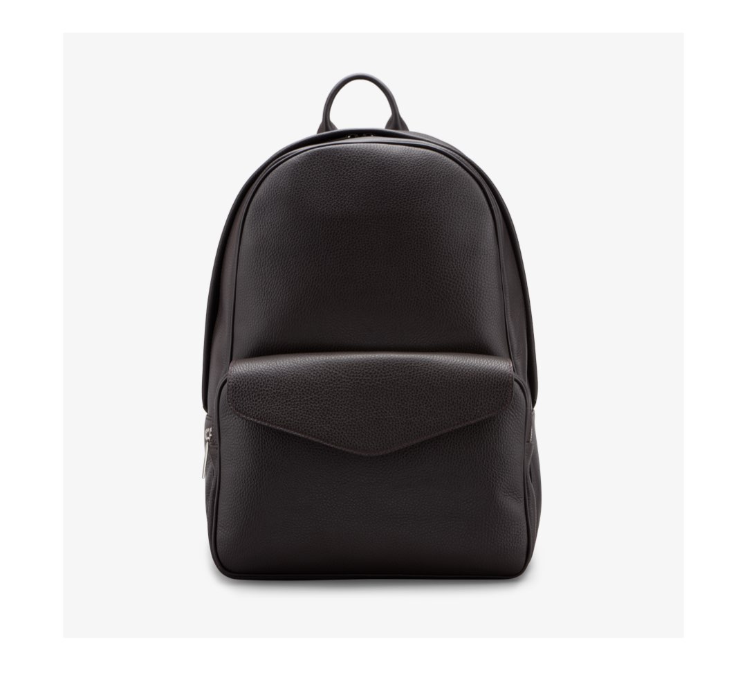 The Dark Brown Backpack