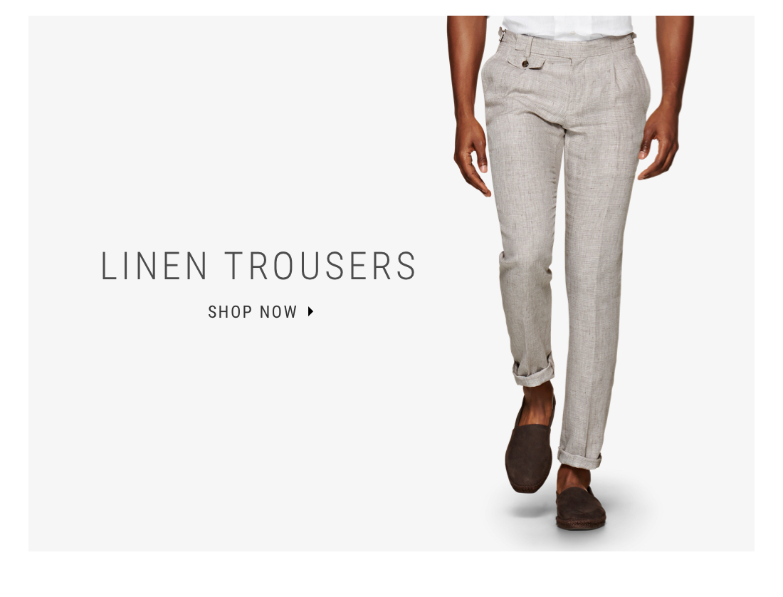 Linen Trousers | Shop Now