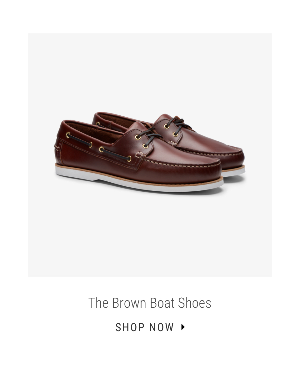 The Brown Boat Shoes | Shop Now