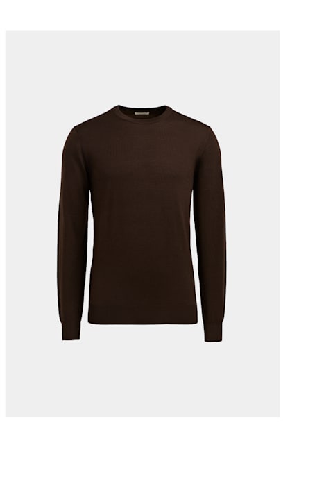 The Dark Brown Crewneck