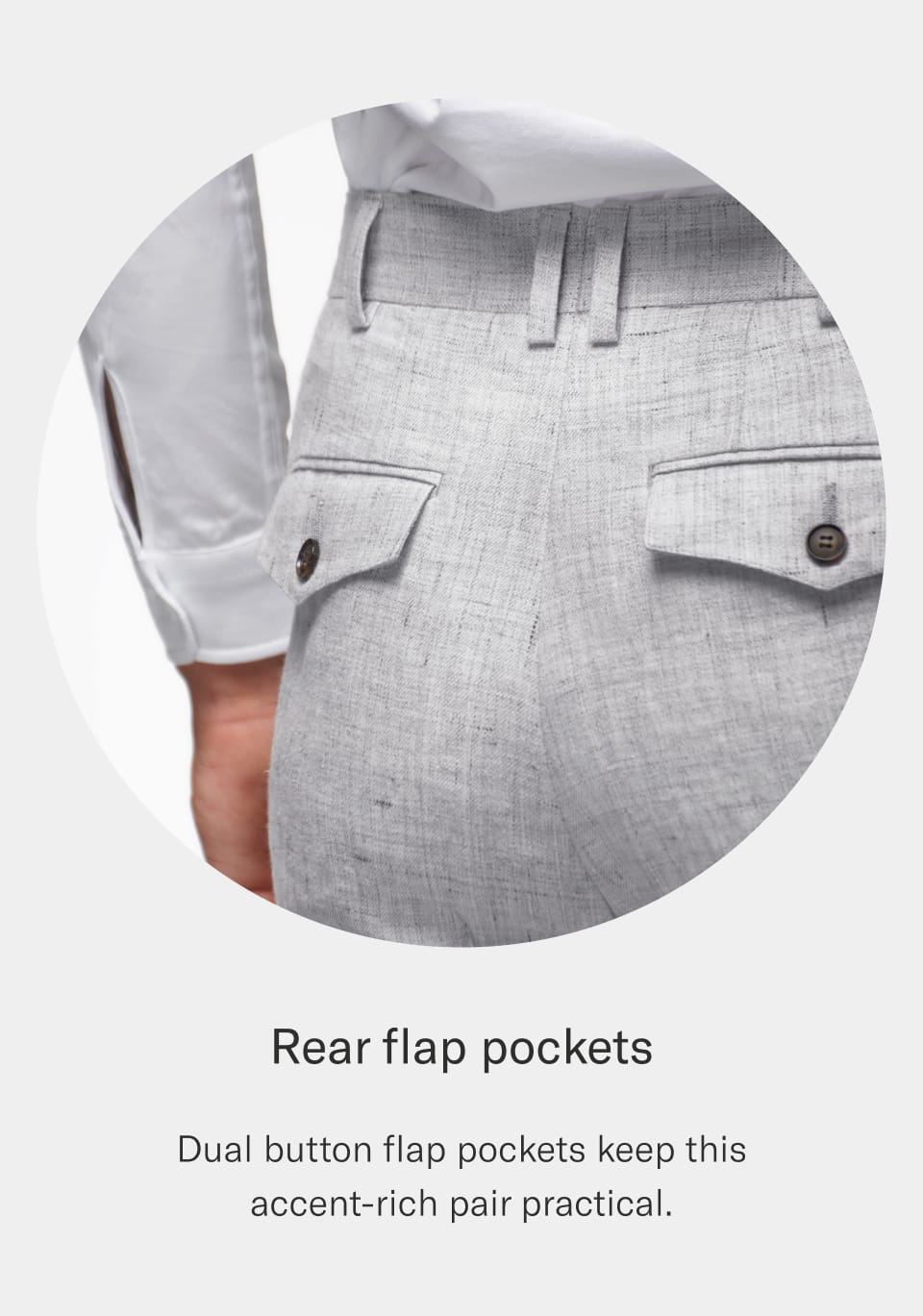 Rear Flap Pockets | Shop now