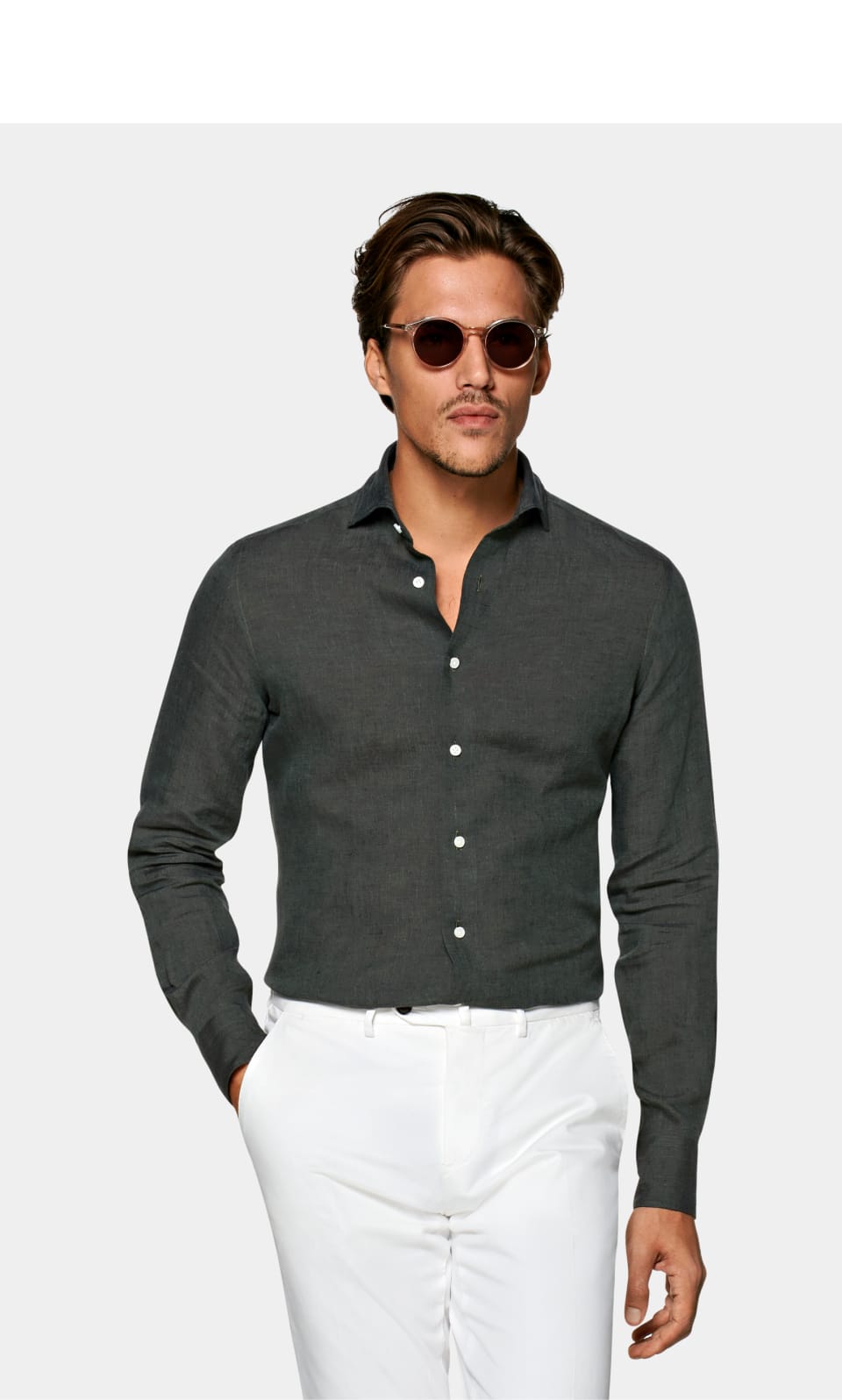 The Green Slim Fit Shirt