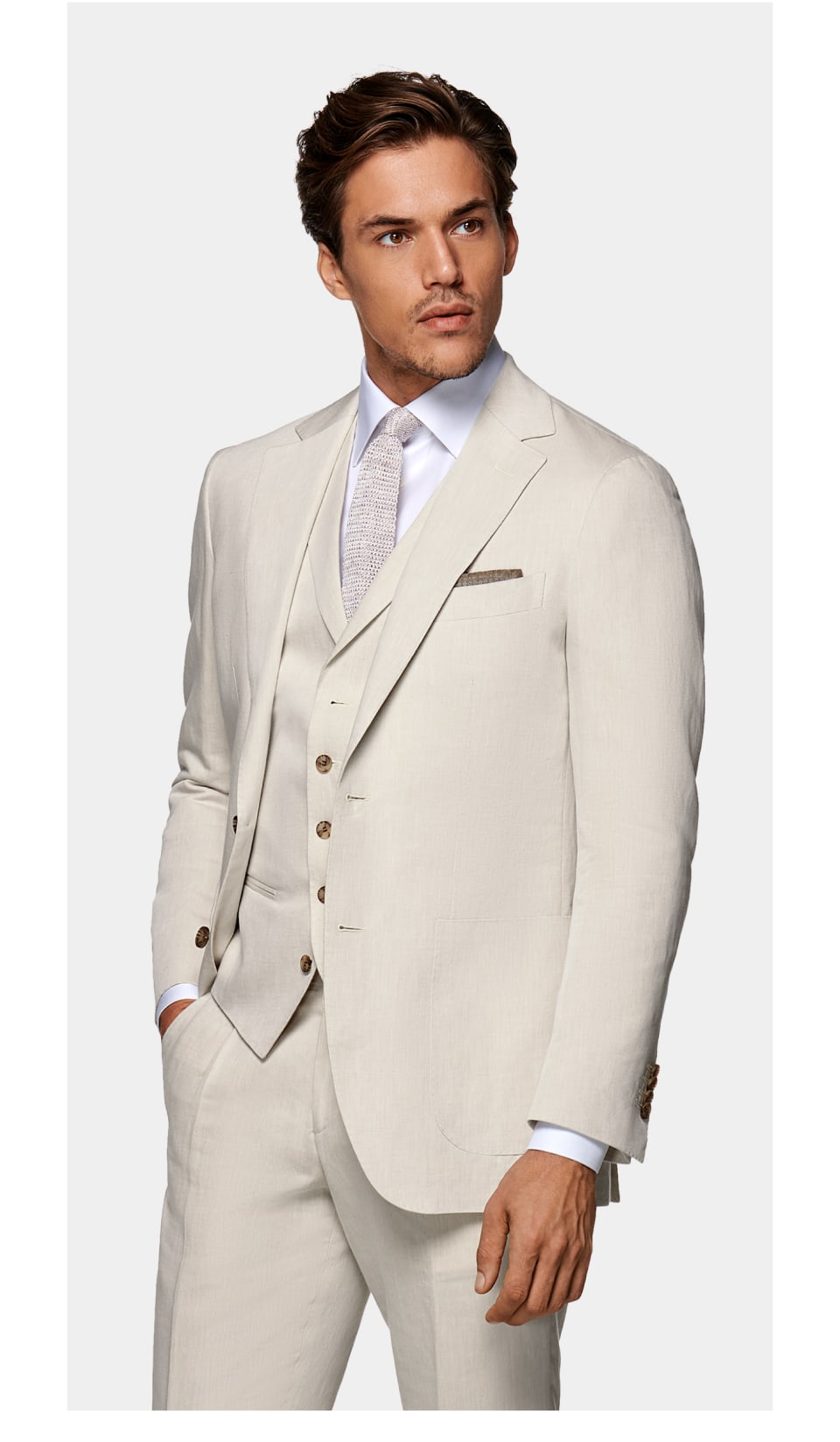 The Light Brown Havana Suit