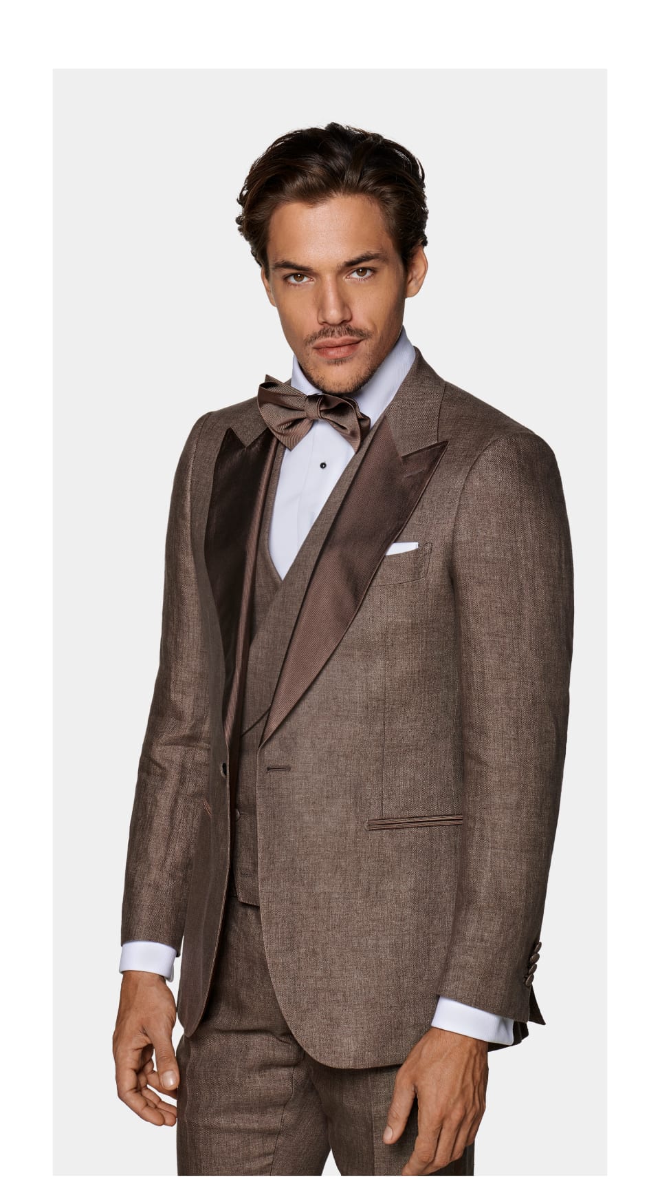 The Mid Brown Lazio Tuxedo Suit