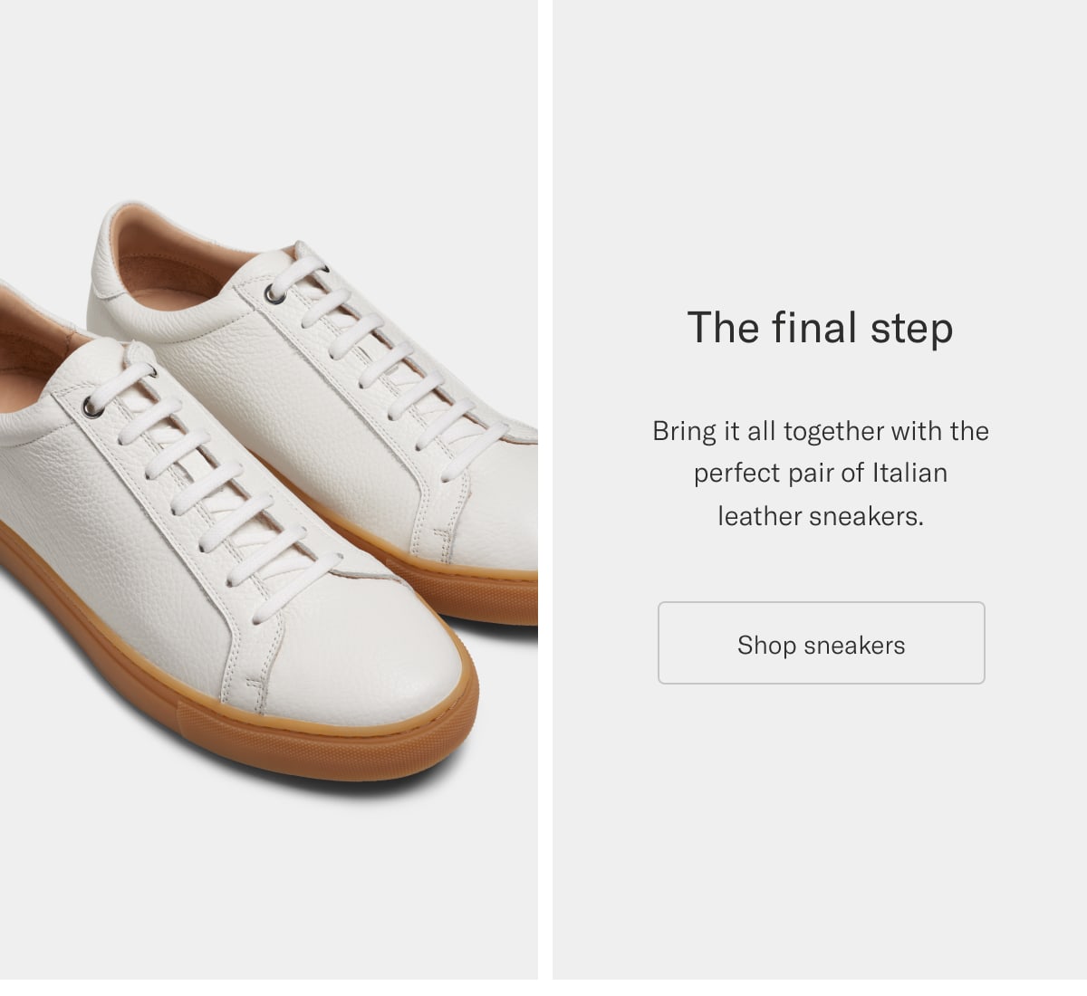 The final step | Shop sneakers