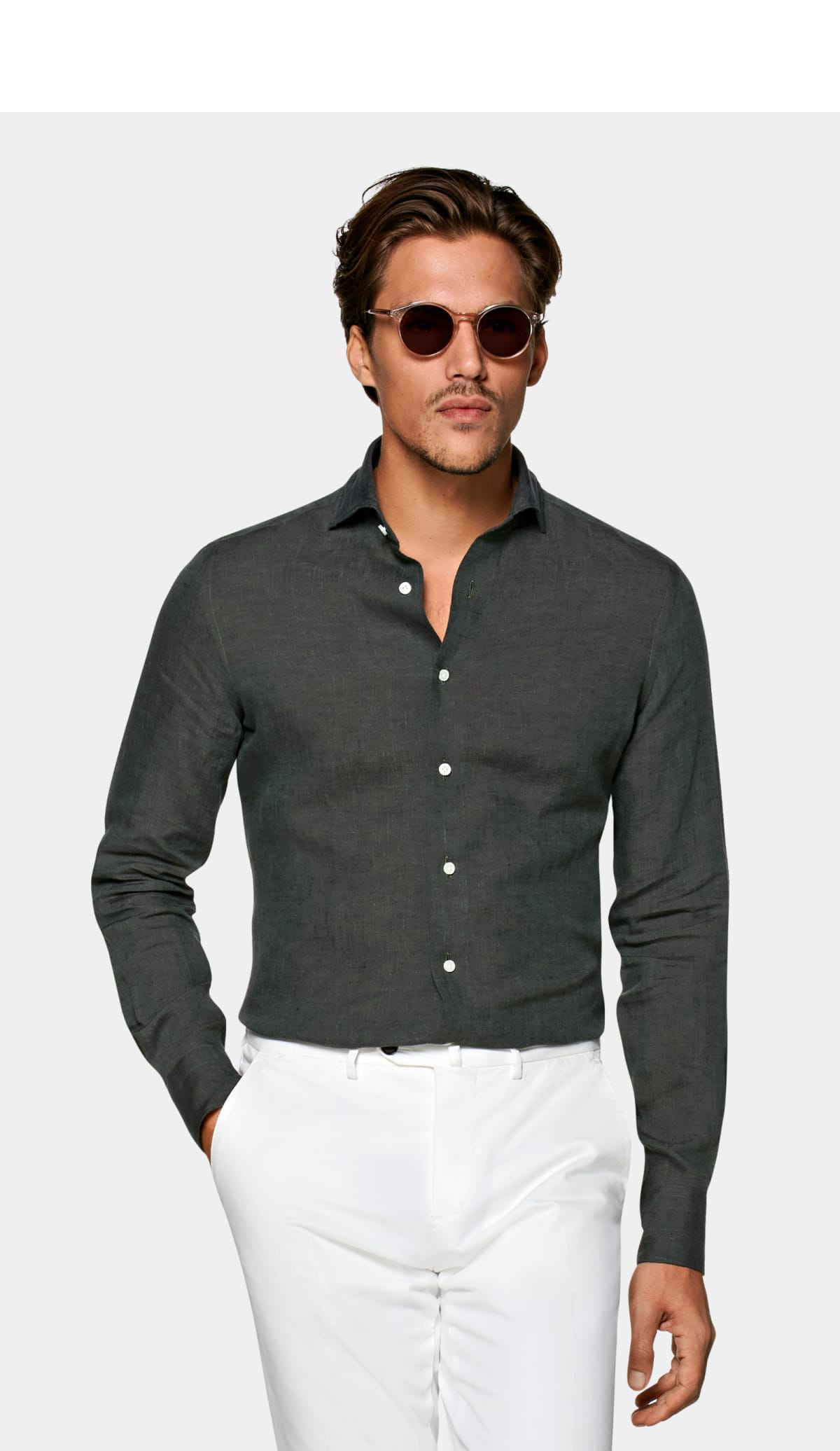 The Green Slim Fit Shirt