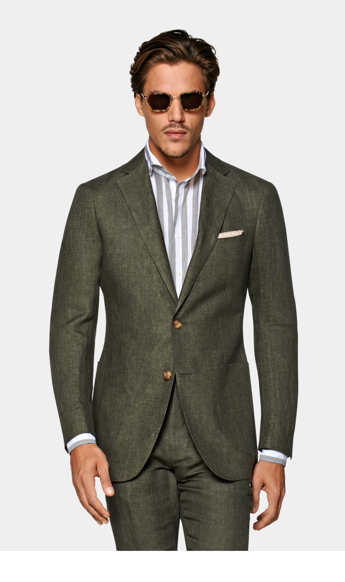 The Dark Green Havana Suit