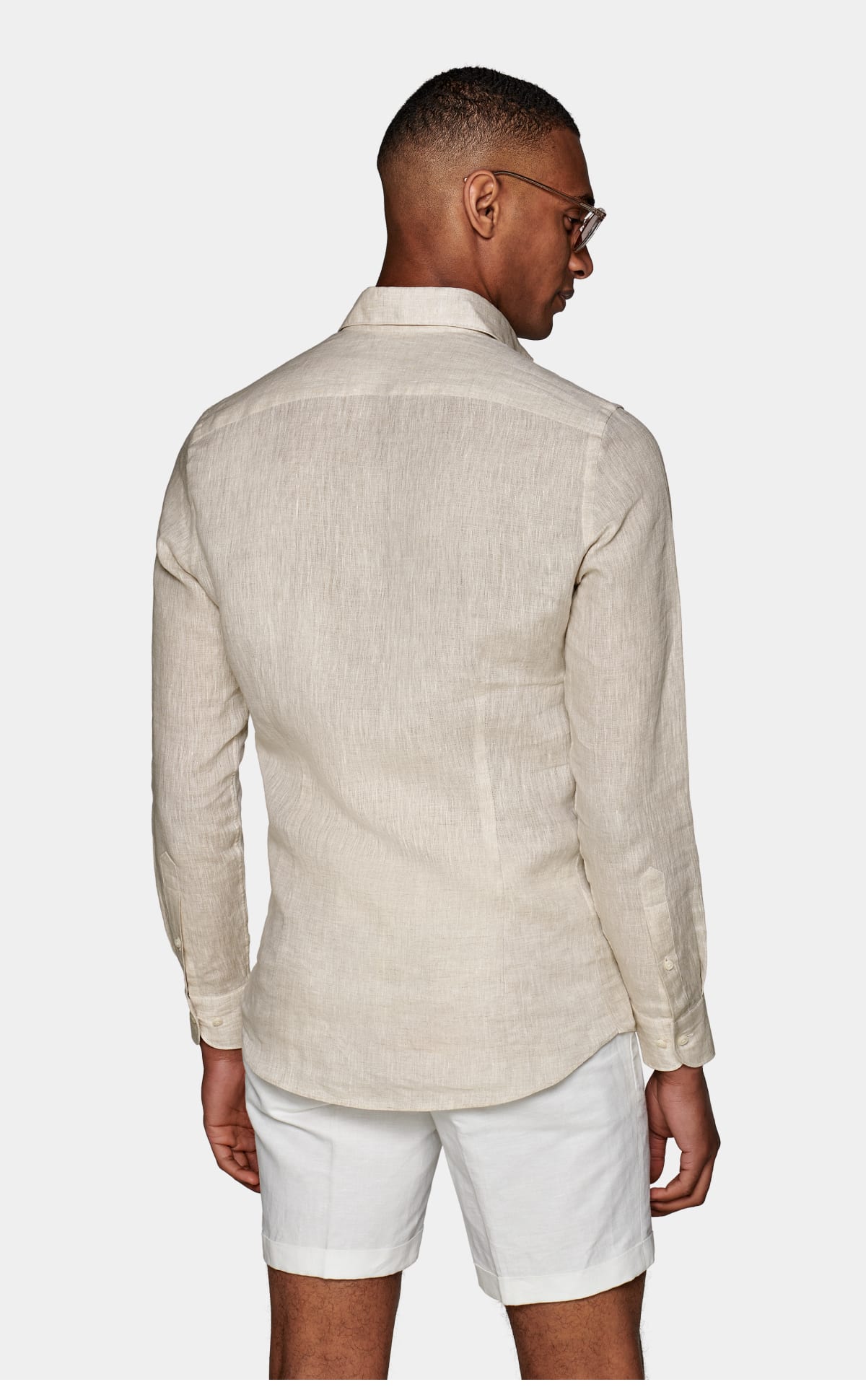 The Light Brown Extra Slim Fit Popover