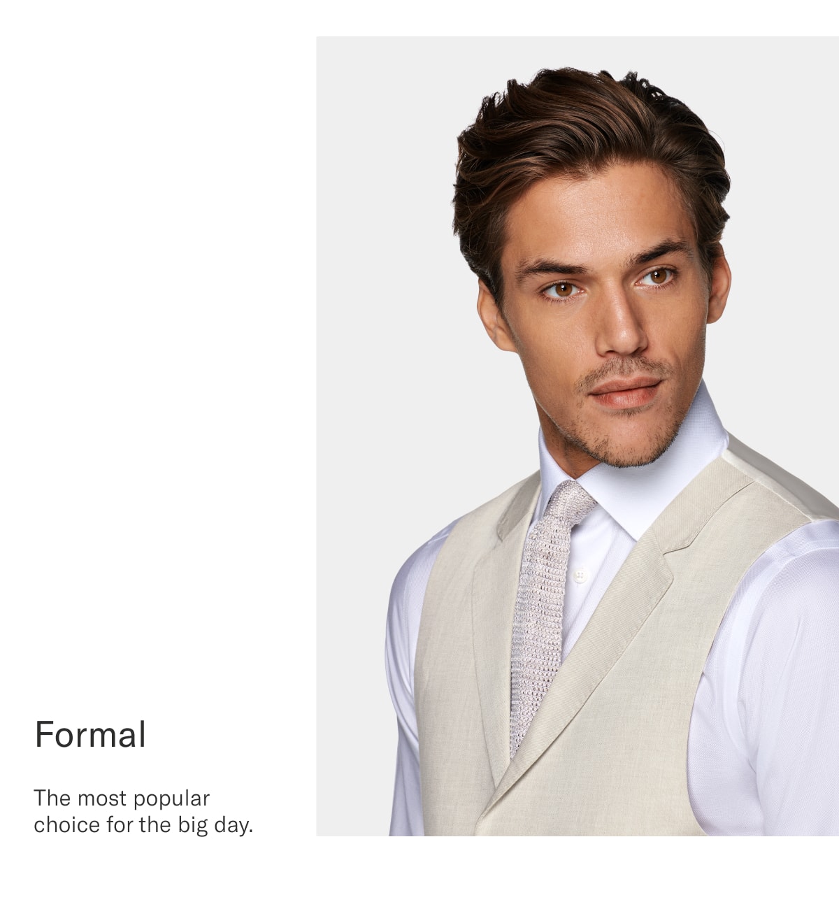 Formal | The most popular choice for the big day.