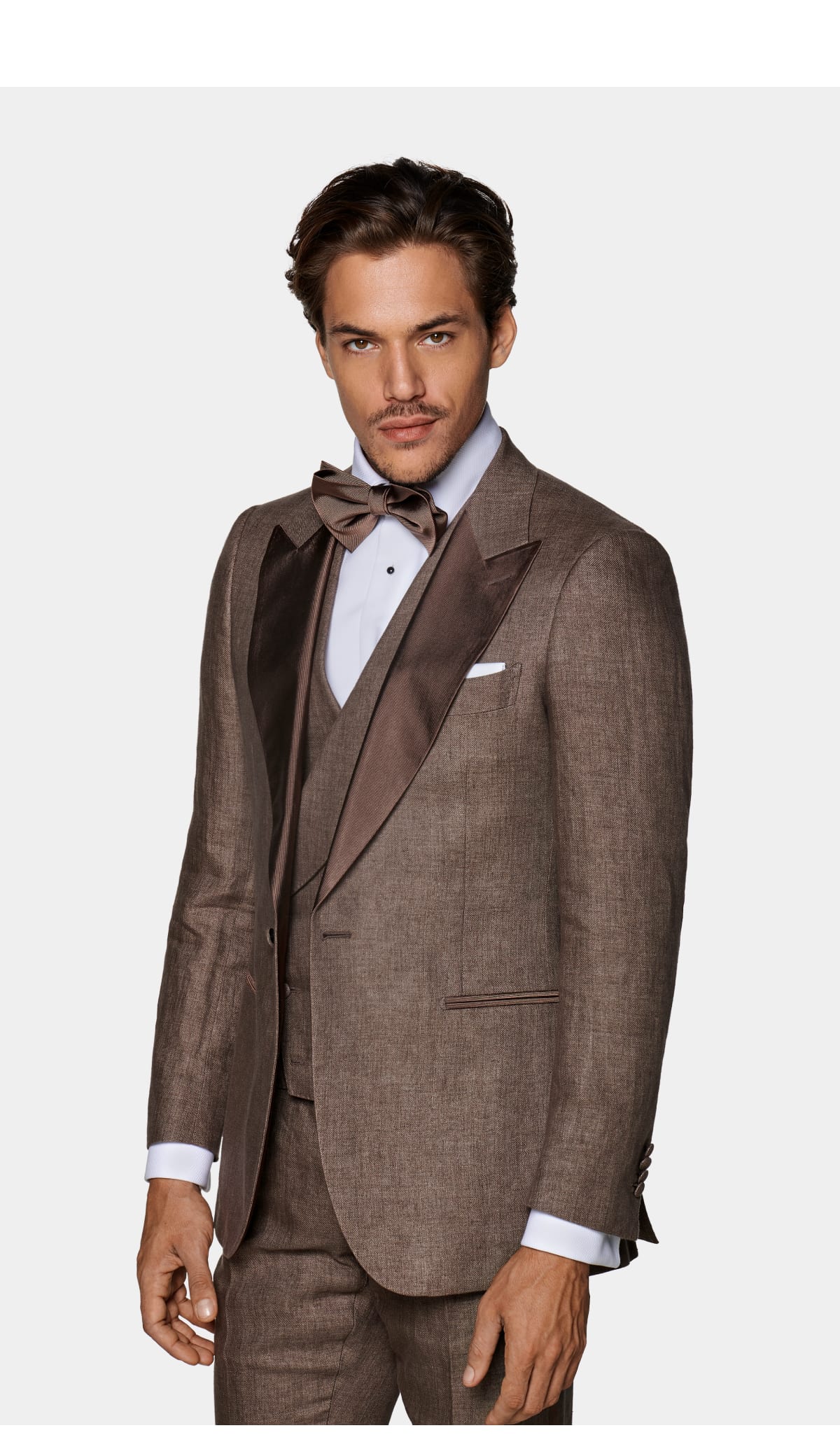 The Mid Brown Lazio Tuxedo Suit