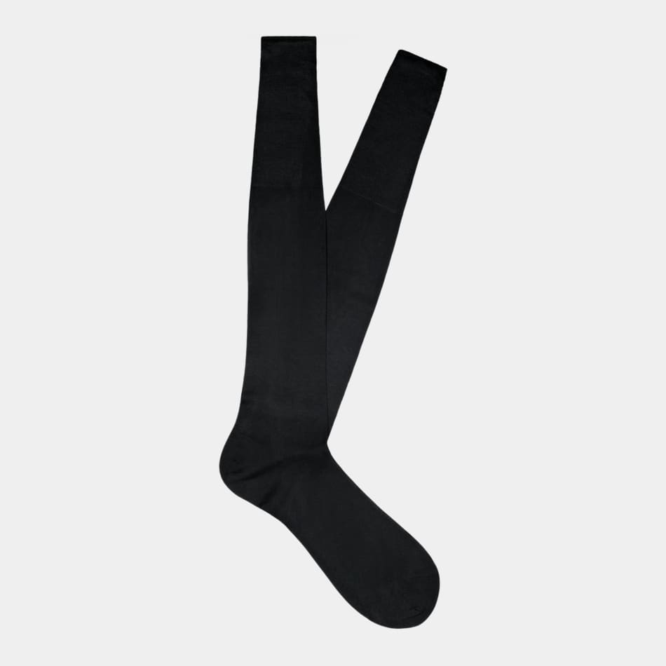 black knee socks